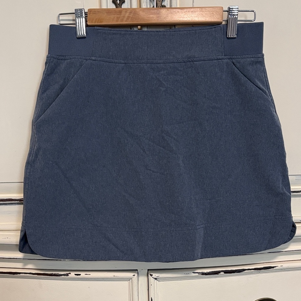 32 Degrees Casual Mini Skirt in Slate Blue